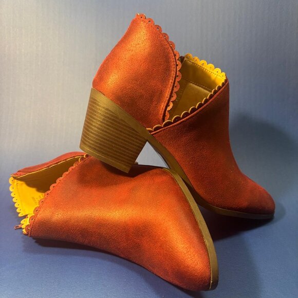 TESSA CUTOUT BOOTIE IN VEGAN LEATHER - Picture 4 of 8